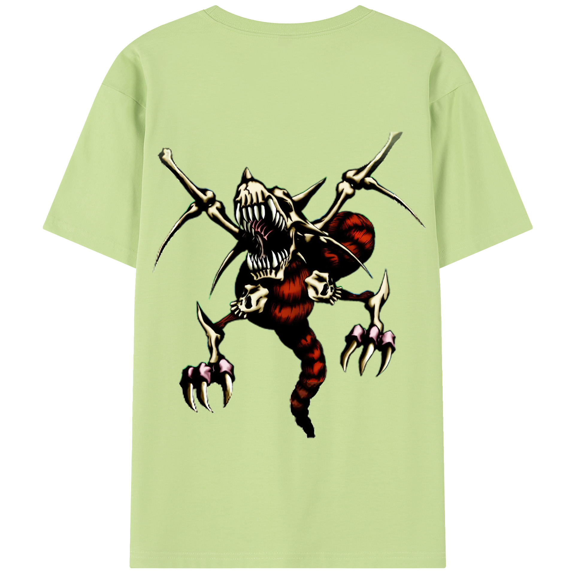 （画像用） 遊☆戯☆王 Yu-Gi-Oh! 綿100％半袖Tシャツ（背面プリント）